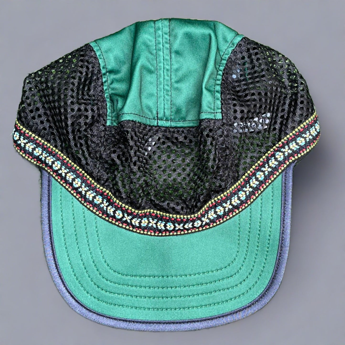 assault mesh hat green