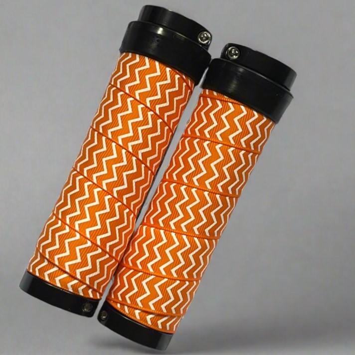 passe nylon grips zigzag orange