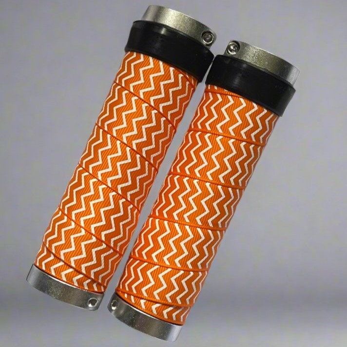 passe nylon grips zigzag orange