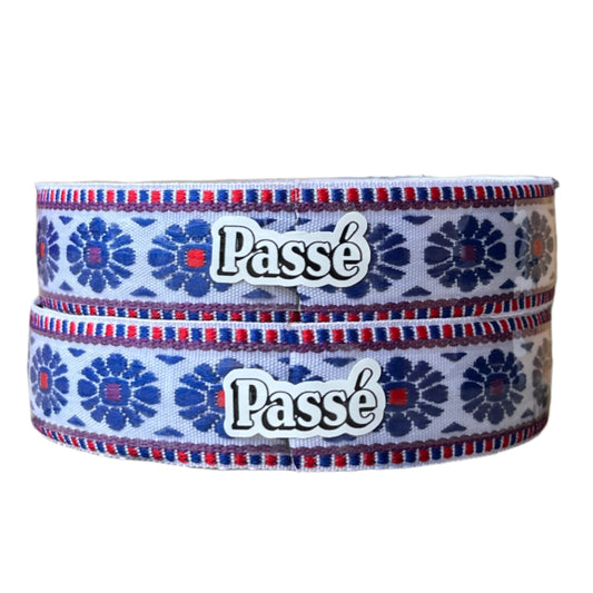 passe woven bartape sakura blue