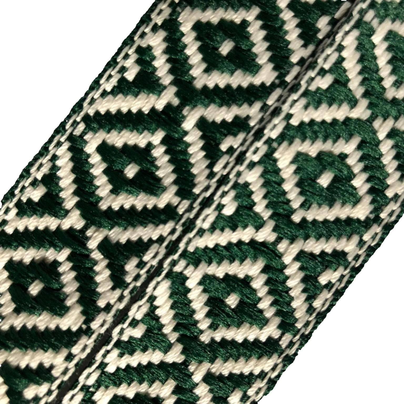 woven bartape diamond green