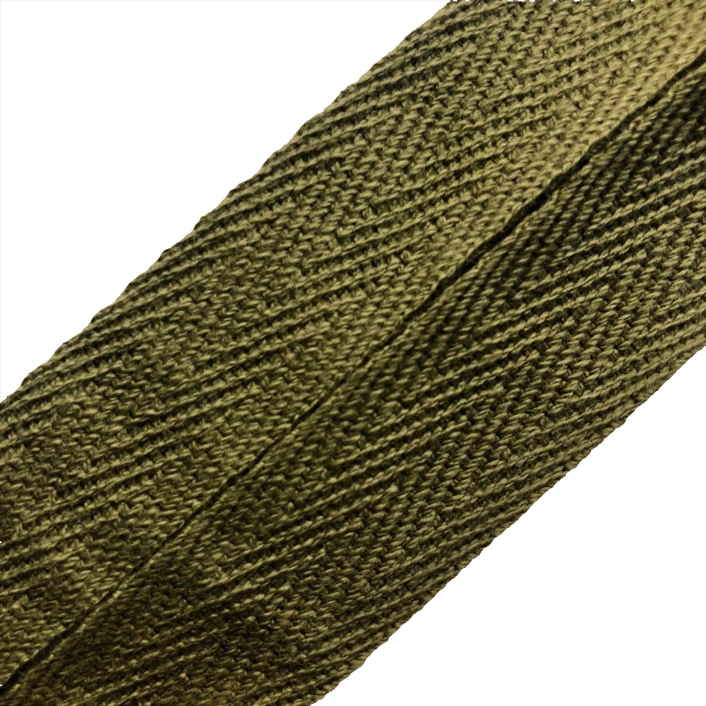 cotton bartape olive