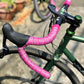 woven bartape petals pink silver