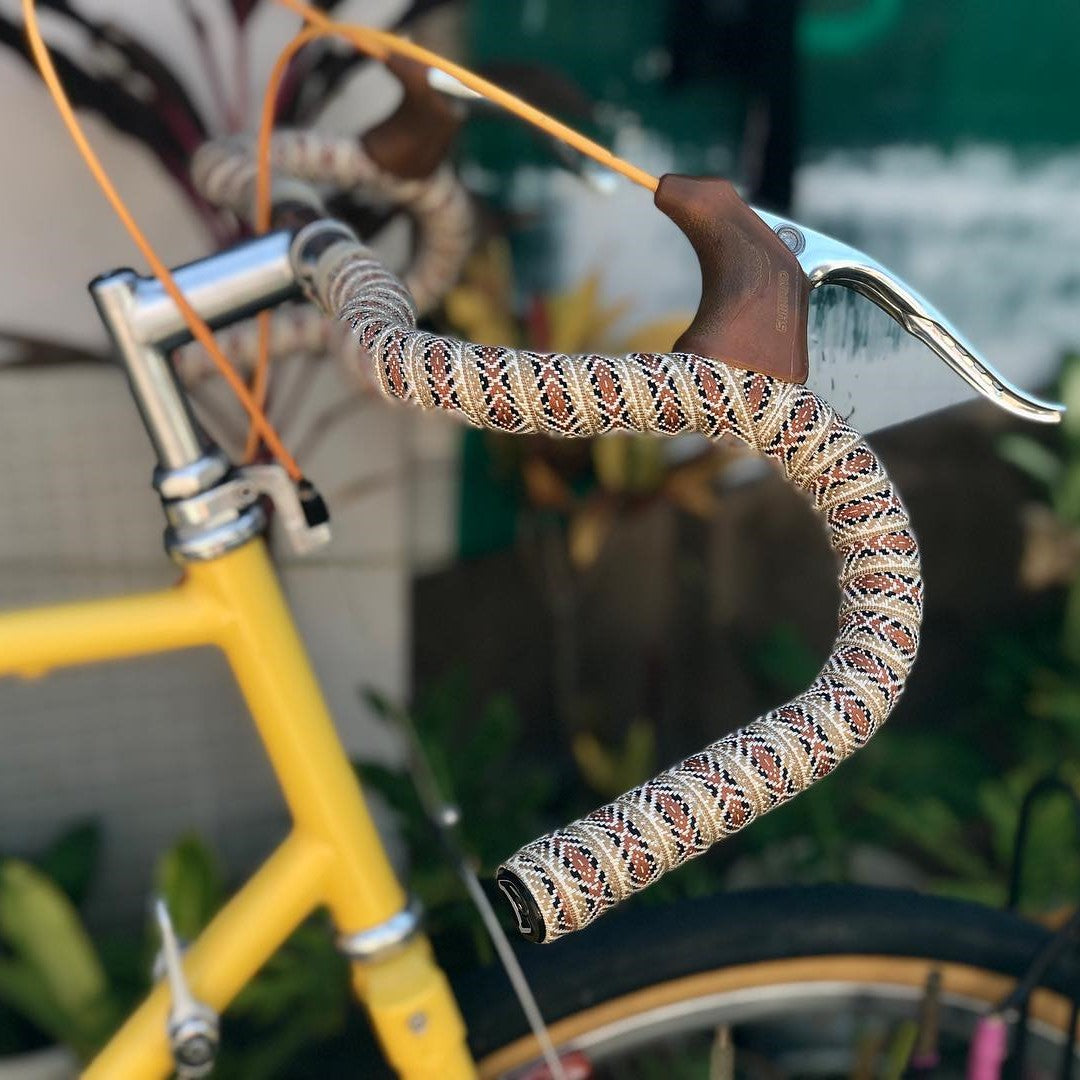 woven bartape tribal mocha